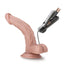 Blush Novelties Dr Skin Dr Sean Vibrating Cock With Suction Cup 8 Inch Vanilla Blush Novelties