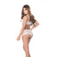 Mapale Lace 2 Piece Womens Bra and Panty Set White Mapale