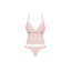 Obsessive Delicanta Top & Panties Pink S / M