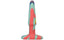 Doc Johnson A Play Groovy Boxed Silicone Anal Plug Sunrise