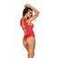 Axami Lingerie Lace Halter Neck Women Bodysuit Red Axami Lingerie