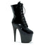 Ellie Shoes 7 Inch Stiletto Ankle Boots With Inner Zipper Black Ellie Shoes
