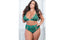 Gworld Lingerie High Waist Panty & Bra Set Green Quartz Queen GWorld Lingerie