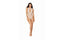 Dreamgirl Lingerie Fishnet Halter Teddy With Stretch Lace Edge Trims White Dream Girl Lingerie