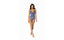 Dreamgirl Lingerie Women Bustier With G String Periwinkle Blue Dream Girl Lingerie