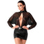 Noir Opium Mini Dress