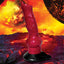 XR Brands Creature Cocks Hell Hound Canine Penis Silicone Dildo 19 cm Red XR Brands