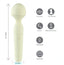 Maia Marlie 420 USB Rechargeable Massage Wand 20.6cm Maia Toys
