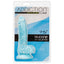 BMS Addiction Luke Glow In The Dark Dildo With Balls & Suction Cup Base Blue 7.5 Inch