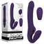 Evolved 2 BECOME 1 - Purple 23.5 cm USB Rechargeable Strapless Strap-On with Remote Evolved