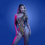 Fantasy Lingerie GLOW Luminescent Flash Reflective Teddy Black Fantasy Lingerie
