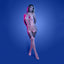 Fantasy Lingerie GLOW Metamorphic Bodystocking Glow In Dark Pink One Size Fantasy Lingerie