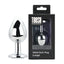 Toosh Silver Metal Butt Plug Large