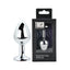 Toosh Silver Metal Butt Plug Medium