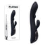 Playboy Pleasure THATS THE SPOT USB Rechargeable Rabbit Vibrator With GSpot Tapper Playboy Pleasure