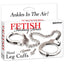Pipedream Fetish Fantasy Series Metal Leg Cuffs Metal Restraints Pipedream