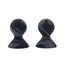 SPORTSHEETS Velvet Noir Silicone Nipple Suckers Set Of 2 Sportsheets