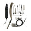 Stockroom KinkLab Agent Noir Neon Wand Kit E-Stim Kit 11 Piece Set