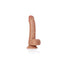 Shots Toys REALROCK Realistic Regular Curved Dong with Balls Dong 6 Inch