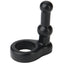 Doc Johnson Platinum The Double Dip Cock Ring With Penetrator Black