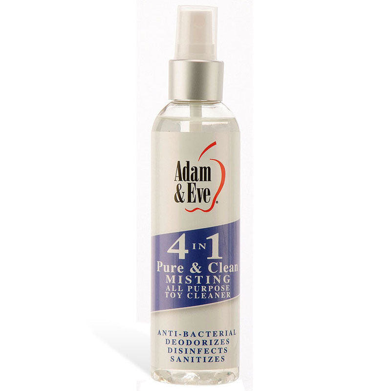 Adam & Eve 4 In 1 Pure & Clean Misting All Purpose Toy Cleaner 118ml Bottle Adam & Eve