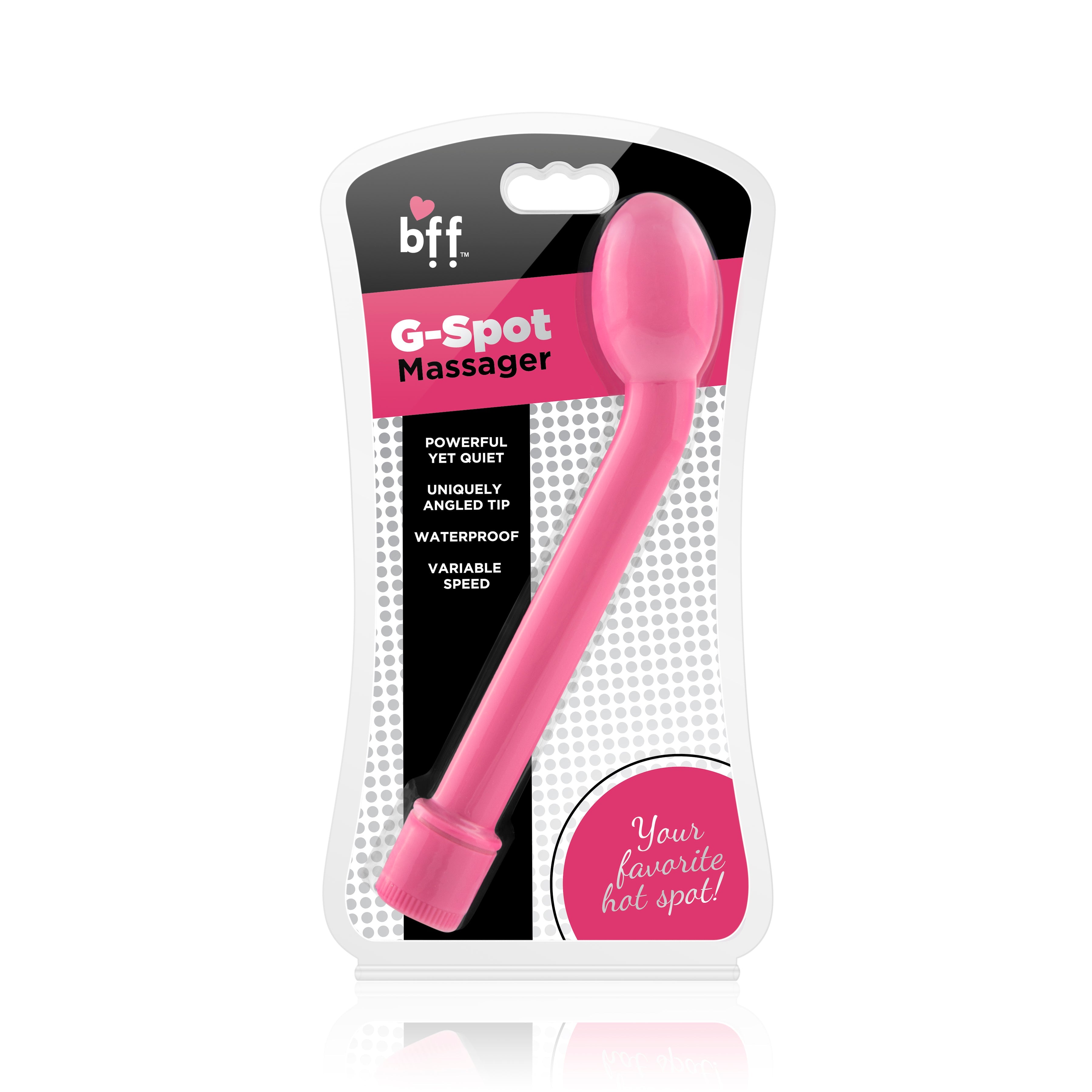 Si Novelties Multi Speed Curved G Spot Massager Pink Secondary image