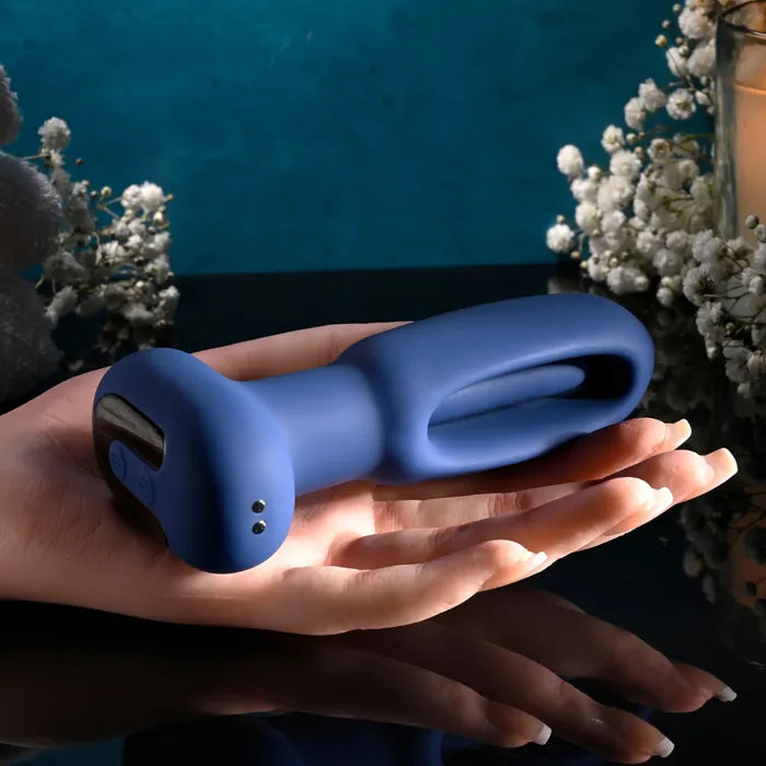 Evolved THE FLAPPER USB Rechargeable Vibrating & Flapping Butt Plug With Remote Evolved