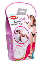 XR Brands Frisky Bedroom Fetish Play Restraint Kit Pink