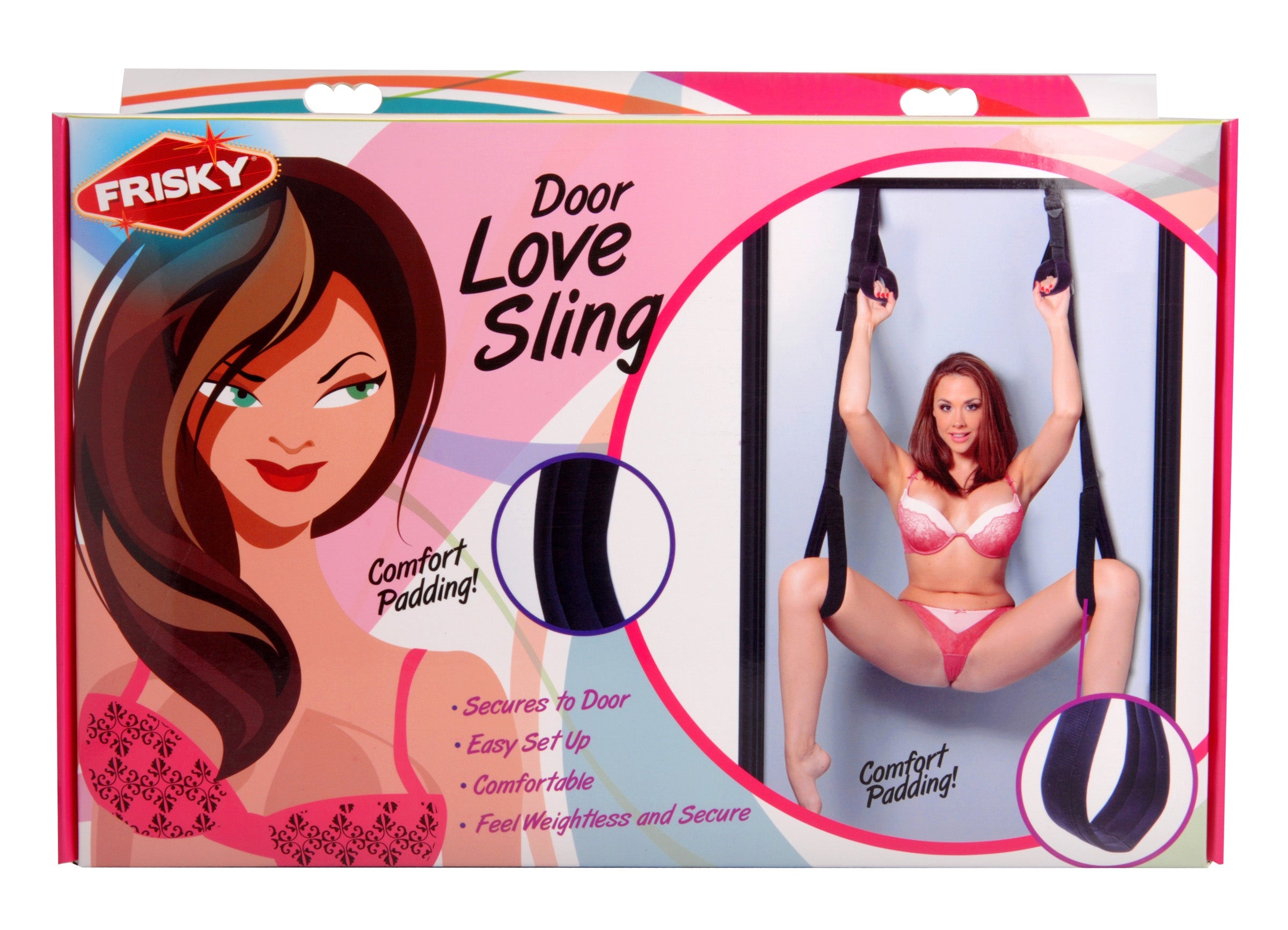 XR Brands Frisky Compact Door Bondage Love Sling Main image