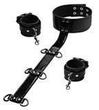 XR Brands Frisky Bound Around Neck To Wrist Restraints