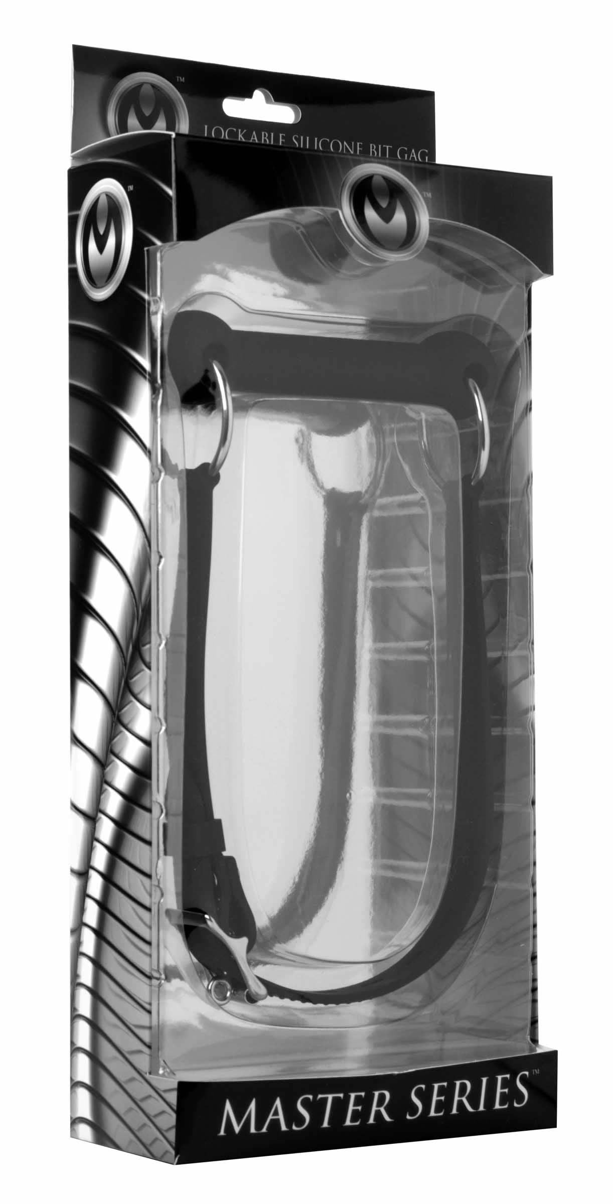 XR Brands Mr Ed Locking Silicone Bit Gag