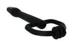 XR Brands The Hallows Cum Thru D Ring Penis Plug