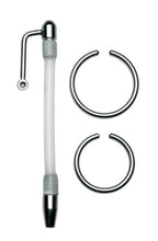 XR Brands Master Series Inertia Flexible Cum Thru Penis Plug