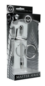 XR Brands Master Series Inertia Flexible Cum Thru Penis Plug