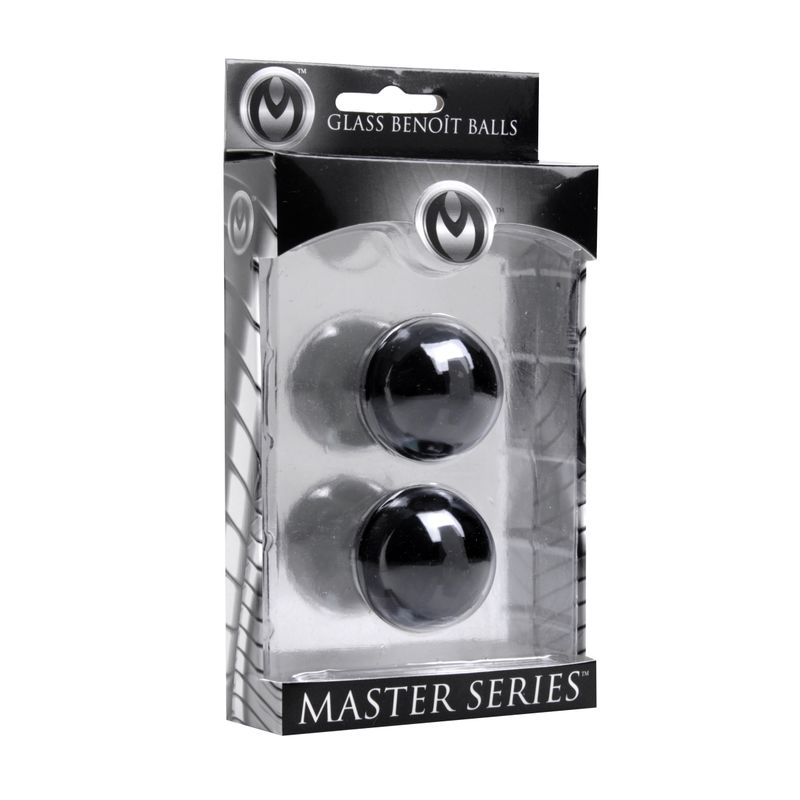 Master Series Jaded Glass Ben Wa Balls 30mm Secondary image