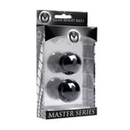 Master Series Jaded Glass Ben Wa Balls 30mm