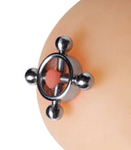 XR Brands Rings Of Fire Stainless Steel Nipple Press Set