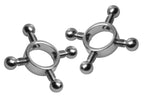 XR Brands Rings Of Fire Stainless Steel Nipple Press Set