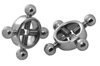 XR Brands Rings Of Fire Stainless Steel Nipple Press Set