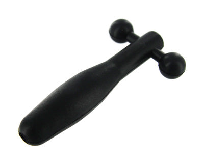 XR Brands Master Series Silicone Cum Thru Barbell Penis Plug Secondary image