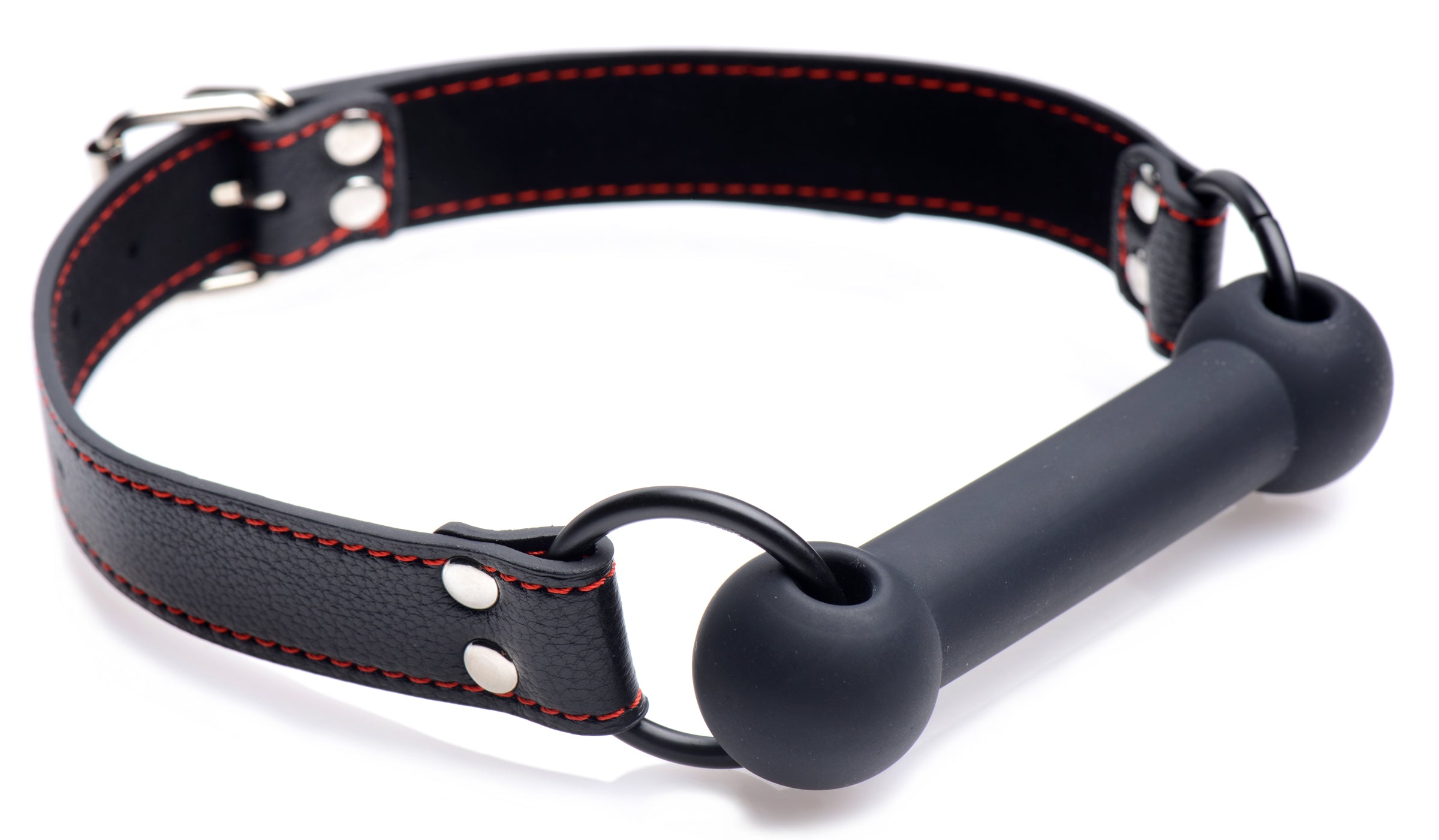 XR Brands Strict Bondage Play Silicone Bit Gag