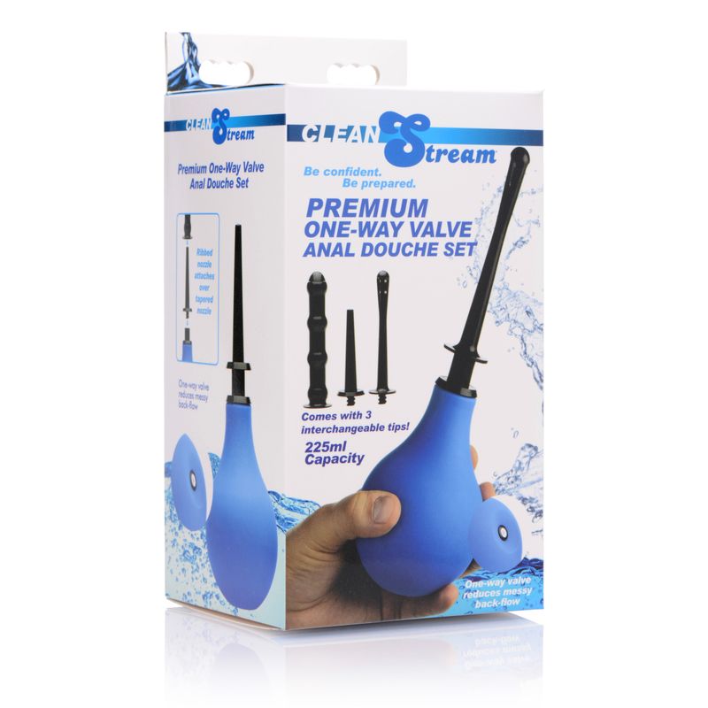 CleanStream Premium One Way Valve Anal Douche Set Secondary image