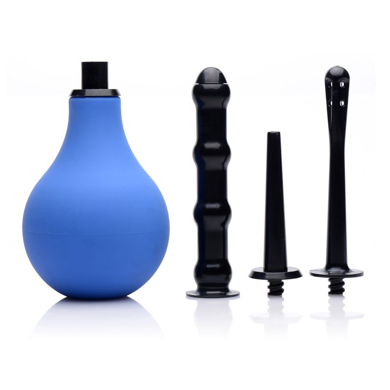 CleanStream Premium One Way Valve Anal Douche Set Main image