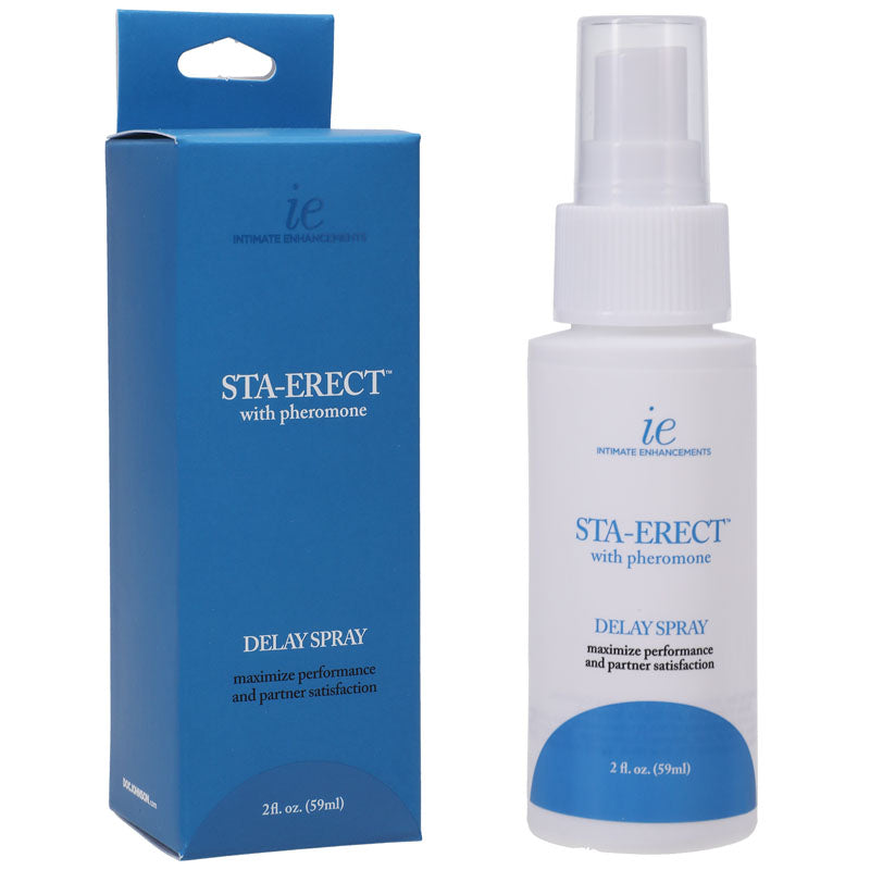 Doc Johnson Sta Erect Delay Spray For Men 59ml Bottle Doc Johnson