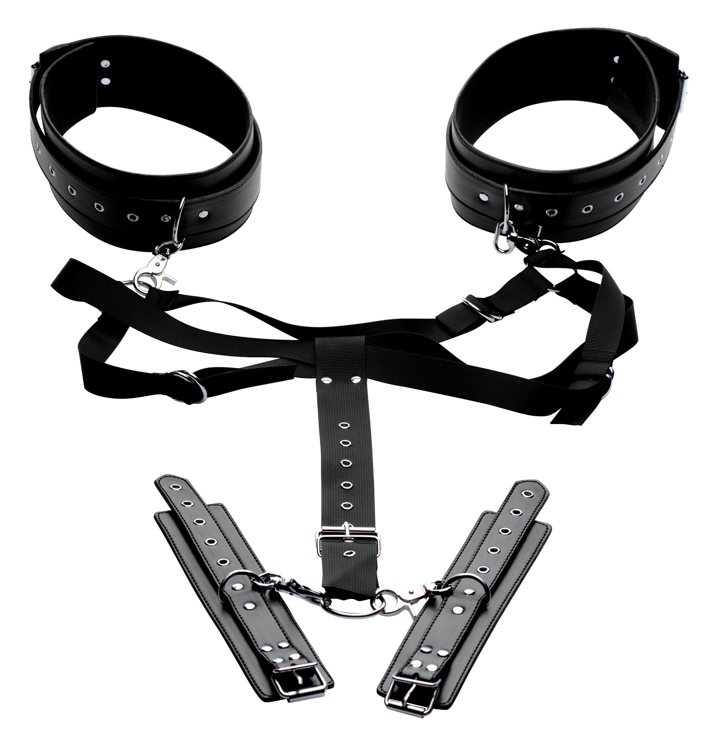 XR Brands Master Series Acquire Easy Access Thigh Harness Restraint