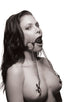 XR Brands Hinder Breathable Silicone Ball Gag With Nipple Clamps