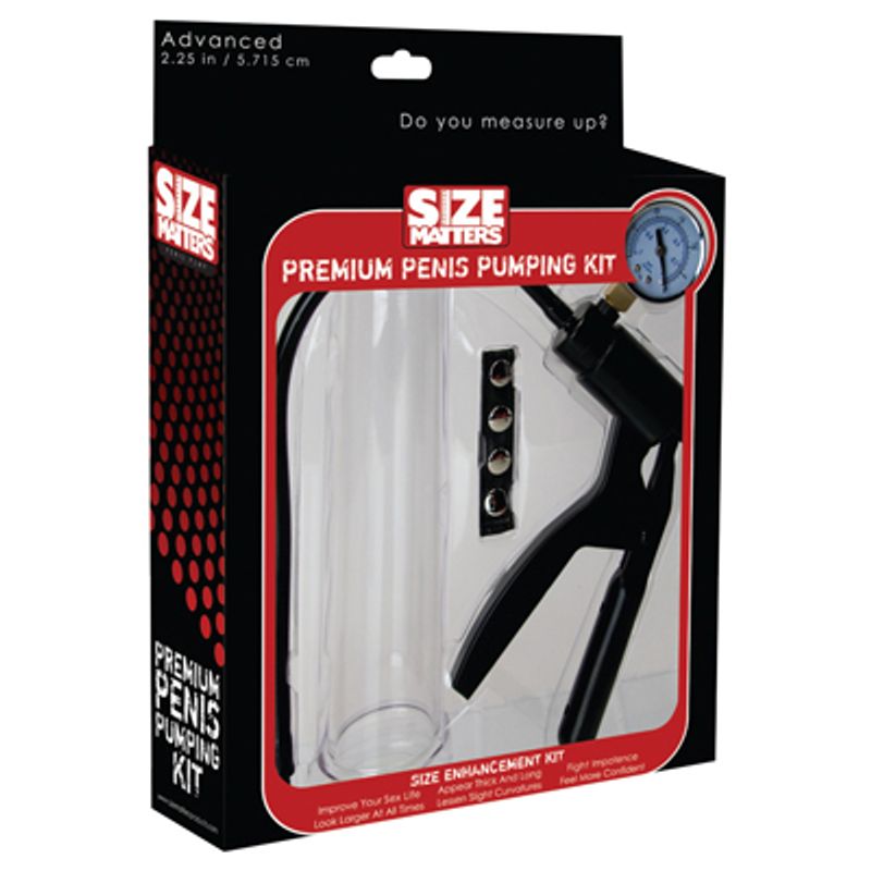 Size Matters Premium Penis Pumping Kit