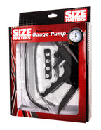 XR Brands Size Matters Premium Gauge Penis Pump