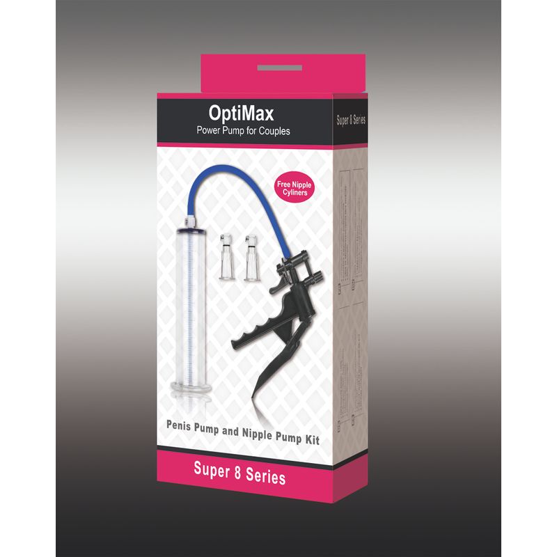 LuvPump Nipple Clit & Penis Pump Kit For Couples OptiMax