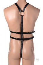 XR Brands Strict Male Full Body Bondage Play Harness